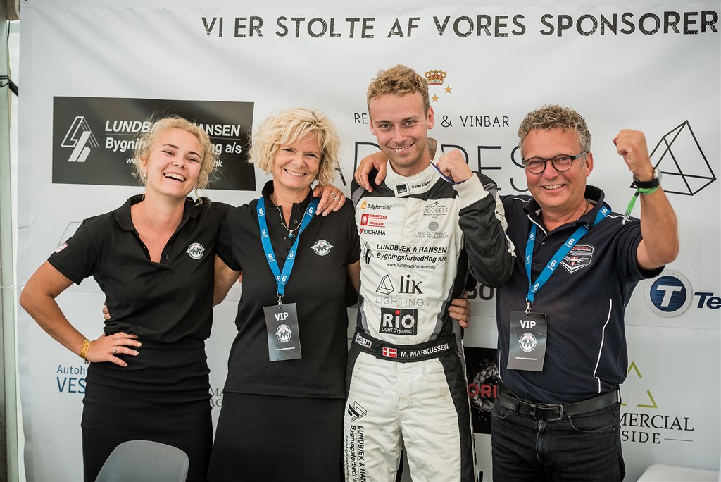 Familieteamet træder et skridt op i 2019 - og går efter DTC-mesterskabet.
(Foto: Markussen Racing)